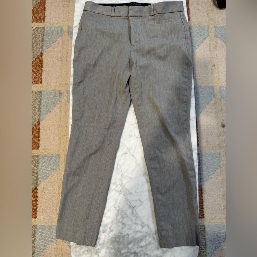 Banana Republic Womens slim curve Classic Gray Pants